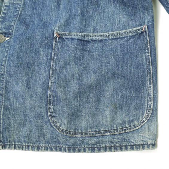 STRONG RELIABLE ストロングリライアブル 40s 2ポケット デニムカバーオール 大戦モデル 38程度 スペシャル ヴィンテージ ジャケット |  | 05