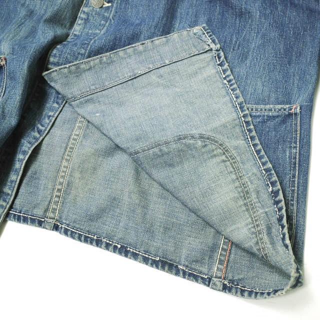 STRONG RELIABLE ストロングリライアブル 40s 2ポケット デニムカバーオール 大戦モデル 38程度 スペシャル ヴィンテージ ジャケット |  | 06