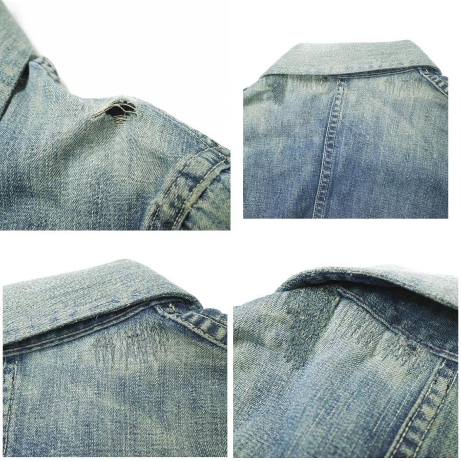 STRONG RELIABLE ストロングリライアブル 40s 2ポケット デニムカバーオール 大戦モデル 38程度 スペシャル ヴィンテージ ジャケット |  | 08