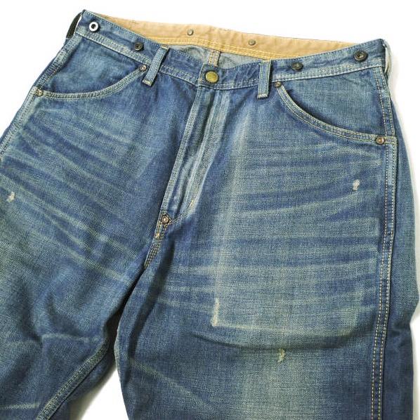 EDWIN OVER WORKS FACTORY エドウィン OWF DENIM SUSPENDER PANTS