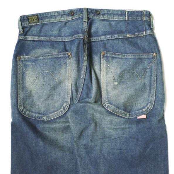 EDWIN OVER WORKS FACTORY エドウィン OWF DENIM SUSPENDER PANTS