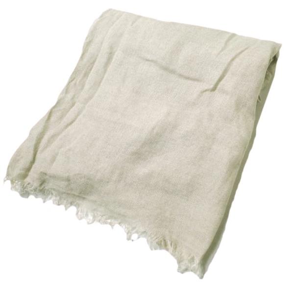 ASAUCE MELER アソースメレ 日本製 フランダースリネンガーゼストール ライトベージュ 大判サイズ g18056 |  | 01