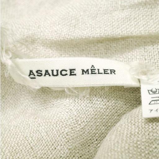 ASAUCE MELER アソースメレ 日本製 フランダースリネンガーゼストール ライトベージュ 大判サイズ g18056 |  | 03