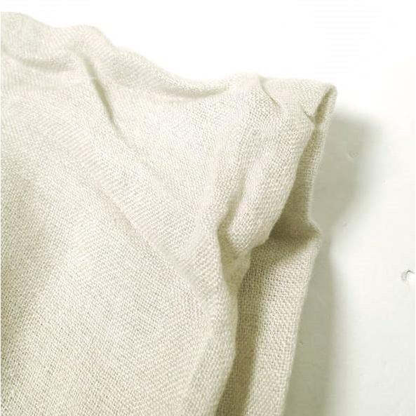 ASAUCE MELER アソースメレ 日本製 フランダースリネンガーゼストール ライトベージュ 大判サイズ g18056 |  | 06