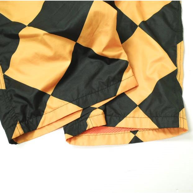 SPLOTCH of ink スプロッチオブインク 日本製 チェッカーナイロンショーツ M ORANGE/BLACK アーガイル ショートパンツ ボトムス g18081 |  | 05