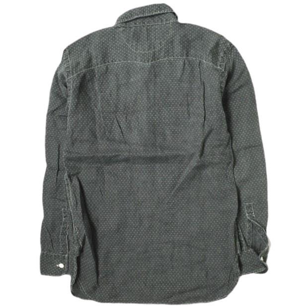 RRL ダブルアールエル POLKA DOT LINEN PULLOVER SHIRTS ポルカドットリネンプルオーバーシャツ 3 BLACK Double RL レディース g18090 |  | 01