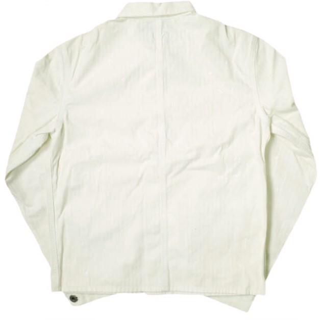 RRL ダブルアールエル Cotton Herringbone Paint Splatter Chore Jacket コットンヘリンボーンペイントチョアジャケット 1 WHITE Double RL |  | 01