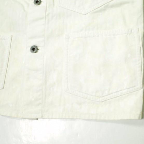 RRL ダブルアールエル ヘリンボーン柄コットンカバーオール RRL ダブルアールエル Cotton Herringbone Paint Splatter Chore