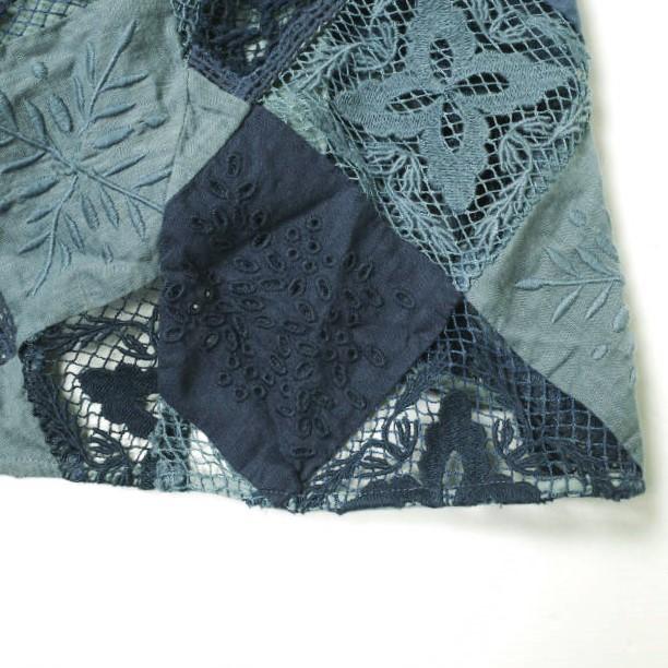 RRL ダブルアールエル パッチワークスリーブレスドレス ノースリーブワンピース 1 Indigo Double RL レディース 定価176,000円 g18095 |  | 06