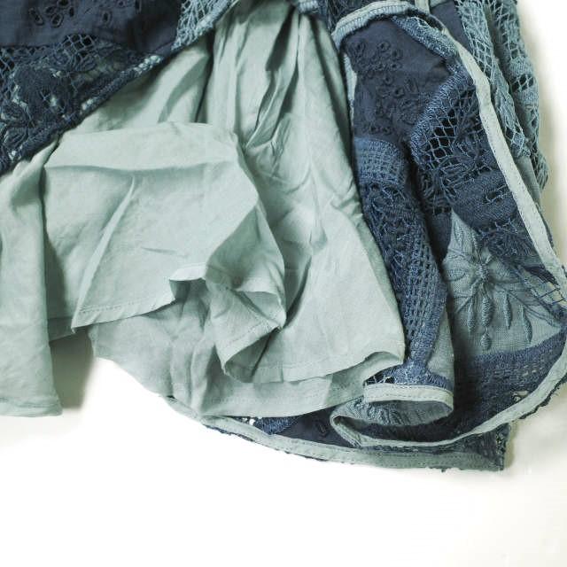 RRL ダブルアールエル パッチワークスリーブレスドレス ノースリーブワンピース 1 Indigo Double RL レディース 定価176,000円 g18095 |  | 07