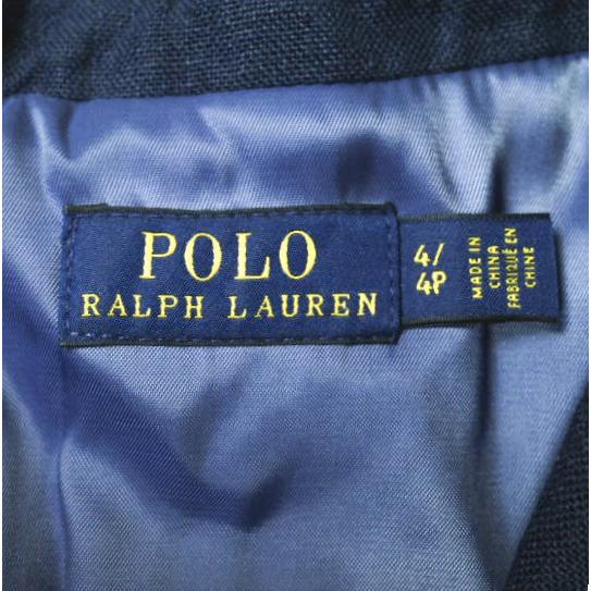 POLO RALPH LAUREN ポロ・ラルフローレン リネン シングルボタン ブレザー 211797222002 4 インディゴ 1B テーラードジャケット g18122 |  | 03