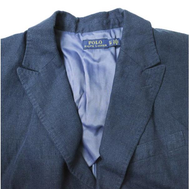 POLO RALPH LAUREN ポロ・ラルフローレン リネン シングルボタン ブレザー 211797222002 4 インディゴ 1B テーラードジャケット g18122 |  | 04