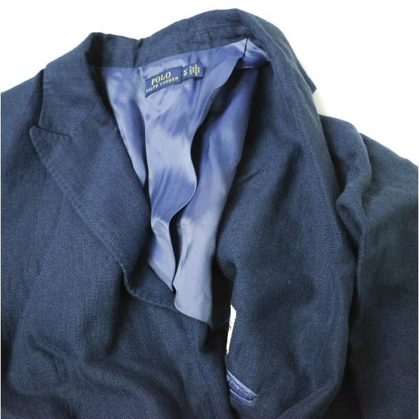 POLO RALPH LAUREN ポロ・ラルフローレン リネン シングルボタン ブレザー 211797222002 4 インディゴ 1B テーラードジャケット g18122 |  | 07