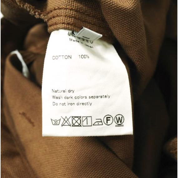 新品 UNUSED アンユーズド 20AW 日本製 Duck Pants ペインターダックパンツ UW0926 1 DARK BROWN ボトムス g18168 |  | 09