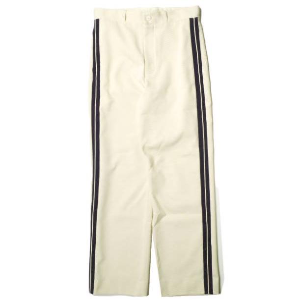 新品 UNUSED アンユーズド 20AW 日本製 LINE PANTS キャバリーツイル ラインパンツ UW0920 2 OFF WHITE ボトムス g18169 | 
