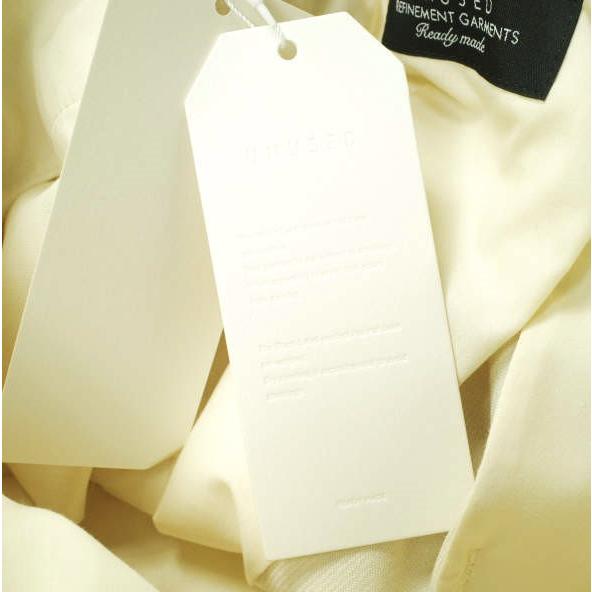 新品 UNUSED アンユーズド 20AW 日本製 LINE PANTS キャバリーツイル ラインパンツ UW0920 2 OFF WHITE ボトムス g18169 |  | 03