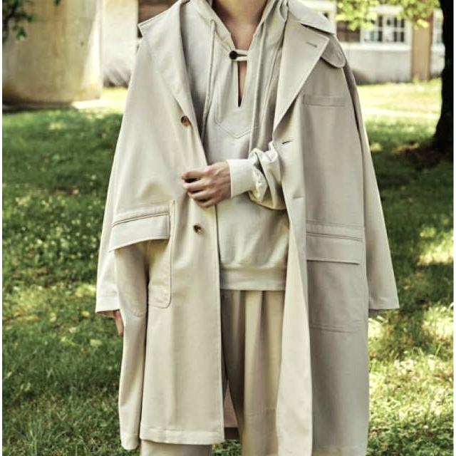 新品 MATSUFUJI マツフジ 21SS 日本製 Modified Farmers Coat モディファイドファーマーズコート M211-0201 3 GREIGE チェスター g18171 |  | 02