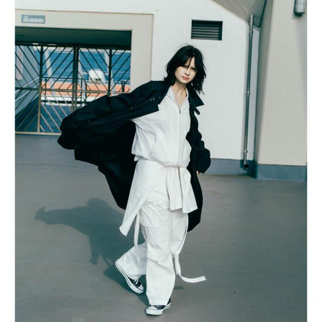 新品 ESSAY エッセイ 21SS 日本製 J-2 GUN ZIP JACKET ガンジップジャケット ?ES12J-02 3 WHITE ノーカラー ブルゾン ガンパッチ g18175 |  | 03