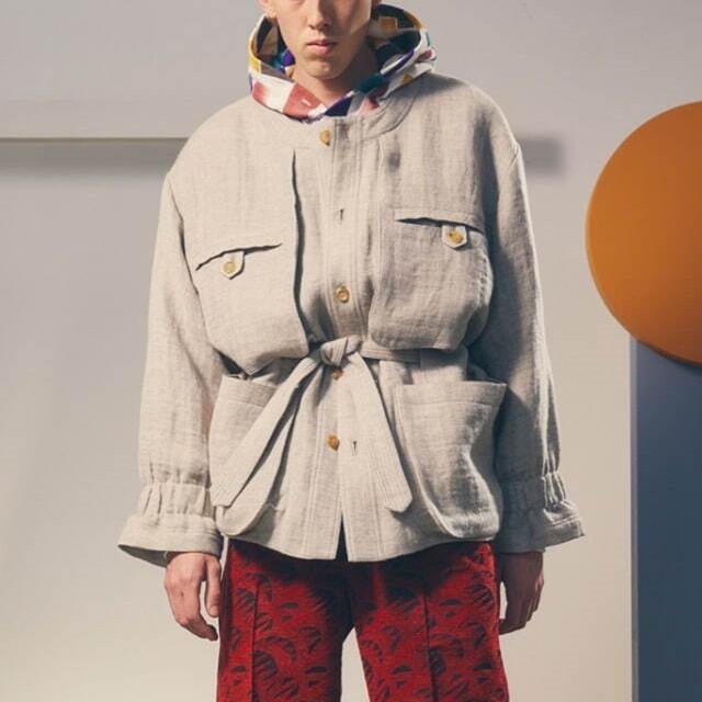 新品 SASQUATCHfabrix. サスクワァッチファブリックス 22AW FAR EAST AG HOODIE スウェットプルオーバーパーカー 22AW-CSP-001 XL WHITE |  | 03