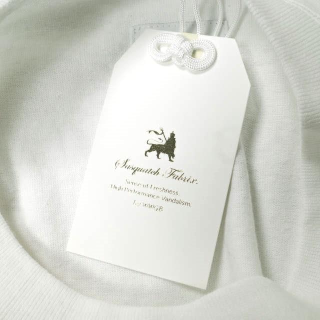 新品 SASQUATCHfabrix. サスクワァッチファブリックス 22SS ERROR SMILE T-SHIRT エラースマイルTシャツ 22SS-TS5-002 L WHITE 半袖 g18183 |  | 03