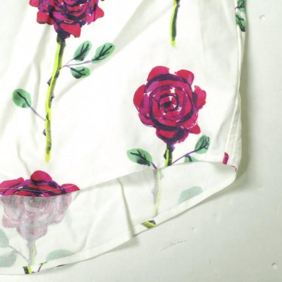 新品 SASQUATCHfabrix. サスクワァッチファブリックス 22SS ROSE BIG OPEN COLLAR SHIRT ローズビッグオープンカラーシャツ 22SS-SY9-006 M |  | 06