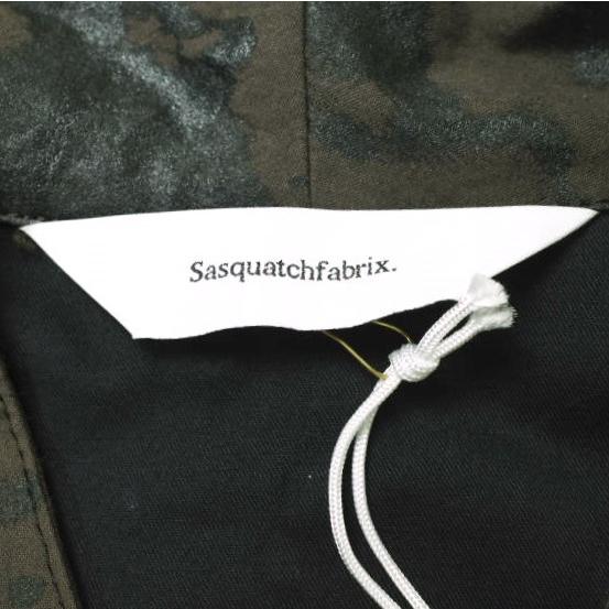 新品 SASQUATCHfabrix. サスクワァッチファブリックス 22AW 日本製 URUSHI WA-NECK SHIRT 漆 和ネックシャツ 22AW-SY9-006 L BLACK g18187 |  | 07