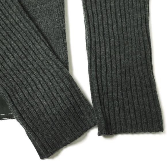 新品 SASQUATCHfabrix. サスクワァッチファブリックス 22AW FAUX SUEDE ZIP UP KNIT フェイクスエードジップアップニット 22AW-KNN-003 L |  | 05