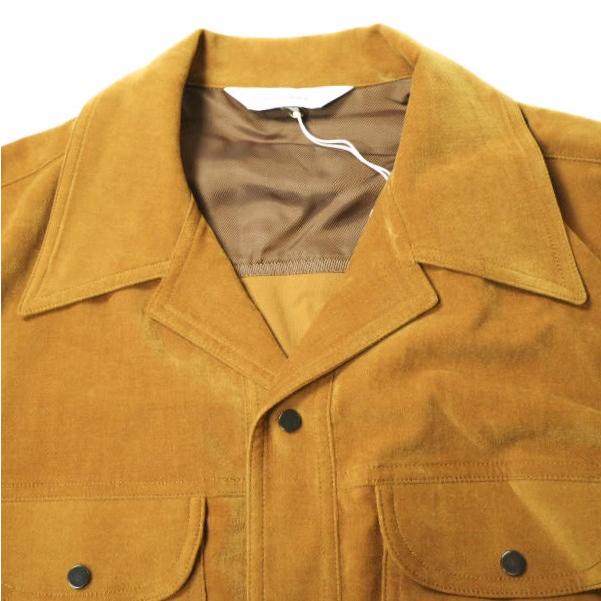 新品 SASQUATCHfabrix. サスクワァッチファブリックス 22AW VELVET BUSH SHIRT JACKET ベルベットブッシュシャツジャケット 22AW-SY9-005 L |  | 04