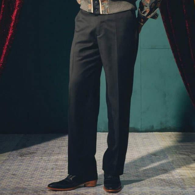 新品 SASQUATCHfabrix. サスクワァッチファブリックス 21AW 50-21 WESTERN PIPED STEM SLACKS サイド刺繍スラックス 21AW-PA9-001 S OLIVE |  | 08