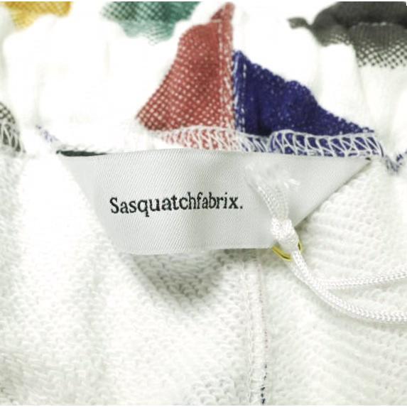 新品 SASQUATCHfabrix. サスクワァッチファブリックス 22AW FAR EAST AG SWEAT PANTS スウェットパンツ 22AW-CSP-001 L WHITE 裏毛 g18194 |  | 07
