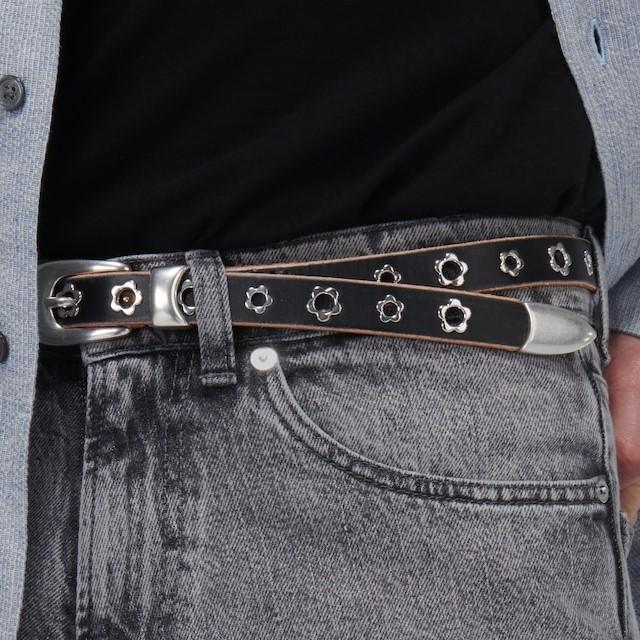 OUR LEGACY アワーレガシー ポルトガル製 BELT 2 CM FLOWERS ON OUR LEGACY アワーレガシー ポルトガル製 BELT 2 CM FLOWERS ON