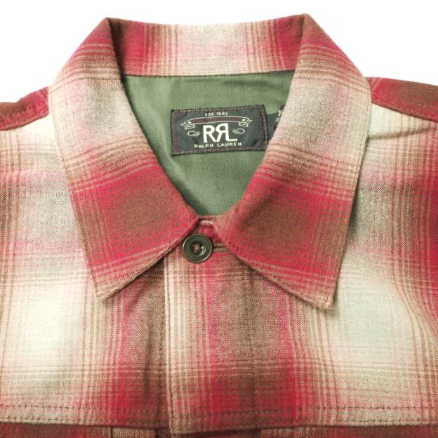RRL ダブルアールエル JACKLEY JACKET ウールブレンド オンブレ RRL ダブルアールエル JACKLEY JACKET ウールブレンド オンブレ