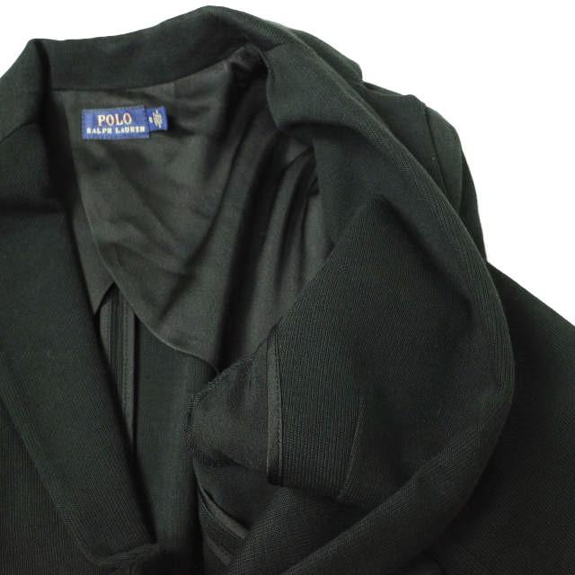 POLO RALPH LAUREN ポロ・ラルフローレン ニットジャージー1Bジャケット 211696984001 0 BLACK テーラードジャケット アウター g18254 |  | 05