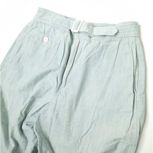 POLO RALPH LAUREN ポロラルフローレン Chambray Belted Wide-Leg Pants シャンブレーベルテッドワイドレッグパンツ 211705511001 0 ブルー |  | 03