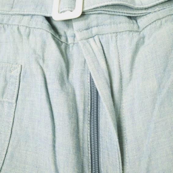 POLO RALPH LAUREN ポロラルフローレン Chambray Belted Wide-Leg Pants シャンブレーベルテッドワイドレッグパンツ 211705511001 0 ブルー |  | 04