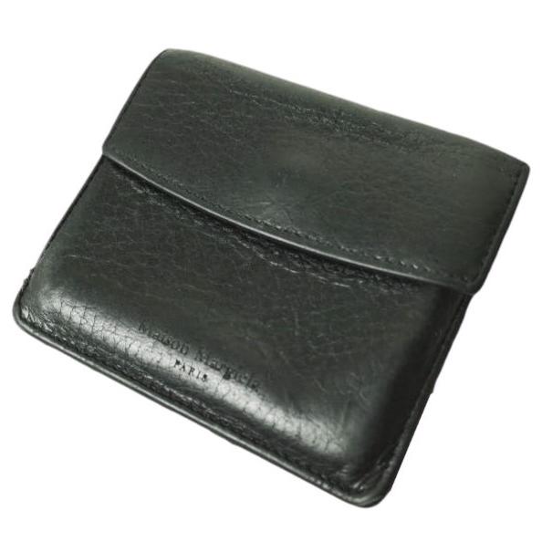 MAISON MARGIELA メゾンマルジェラ イタリア製 小銭入れ付き カードケース S55UI0295 BLACK コインケース ミニ財布 g18266 |  | 02