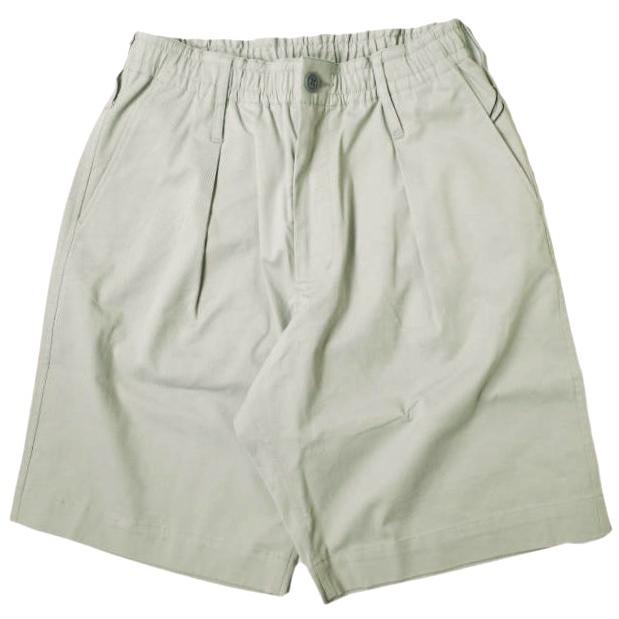 新品 N.HOOLYWOOD x INVINCIBLE エヌハリウッド インビンシブル 24AW HALF PANTS 1タックイージーショーツ 9245-CP05-037 36 GRAY g18338 | 