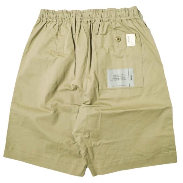 新品 N.HOOLYWOOD x INVINCIBLE エヌハリウッド インビンシブル 24AW HALF PANTS 1タックイージーショーツ 9245-CP05-037 36 BEIGE g18339 |  | 01