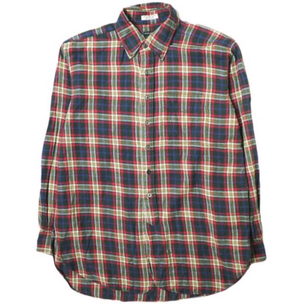 Engineered Garments エンジニアードガーメンツ 19th Century BD Shirt - Cotton Flannel Plaid コットンフランネル チェックBDシャツ XS | 