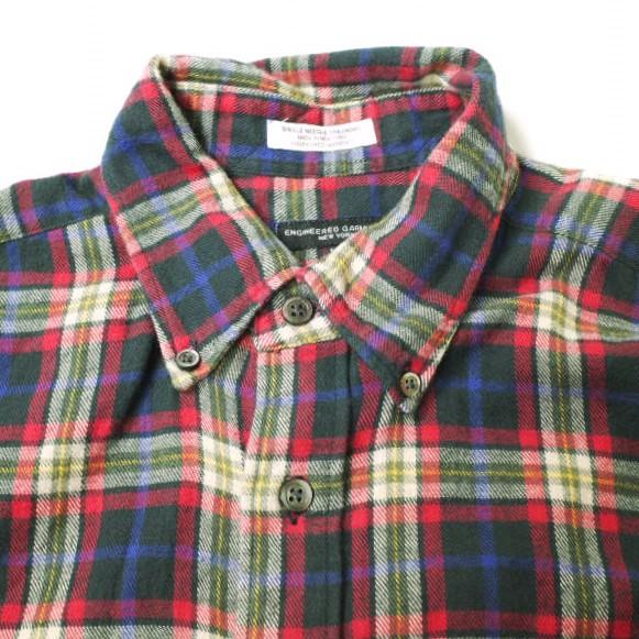 Engineered Garments エンジニアードガーメンツ 19th Century BD Shirt - Cotton Flannel Plaid コットンフランネル チェックBDシャツ XS |  | 03