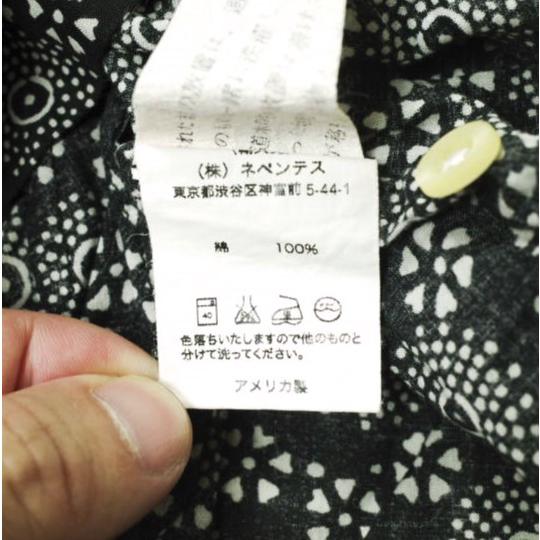 FWK by ENGINEERED GARMENTS エンジニアードガーメンツ アメリカ製 BD SHIRT DRESS ボタンダウンシャツワンピース 1 ブラック 半袖 g18470 |  | 07