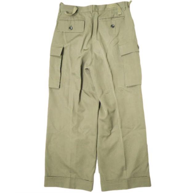 th products ティーエイチプロダクツ 20AW 日本製 CARGO PANTS ウールギャバジン カーゴパンツ 2002-P08-M202 46 KHAKI 2タック スラックス |  | 01