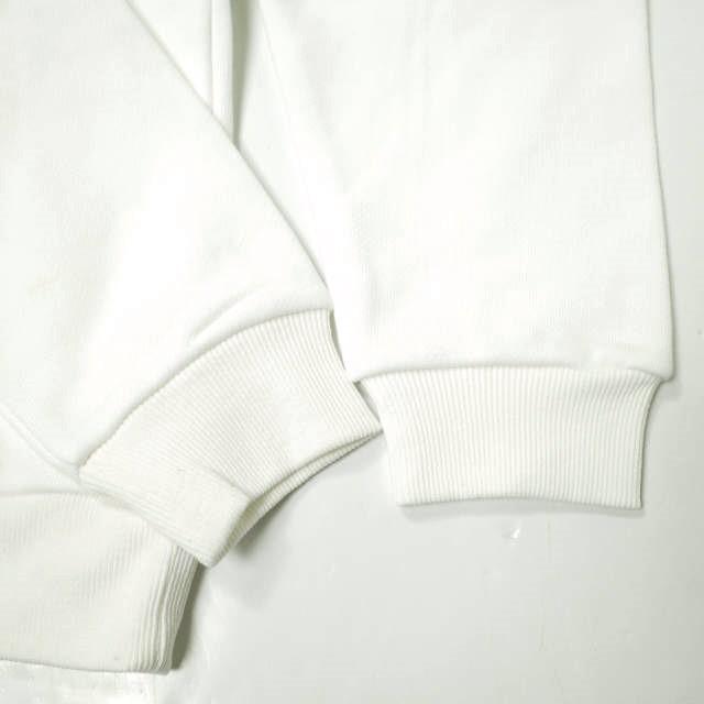 Danke Schon ダンケシェーン A4 バックサークルロゴ オーバーサイズスウェット AVX-3-A M WHITE トレーナー 裏毛 フロッキープリント |  | 03