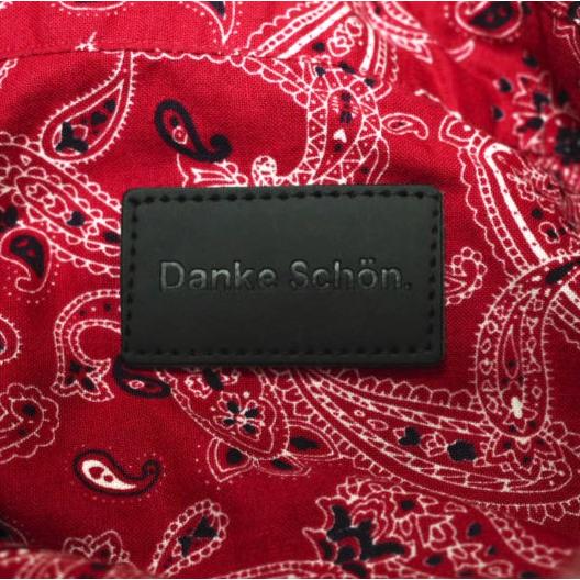 Danke Schon ダンケシェーン 日本製 ペイズリーレイヤードシャツ 183193014 Free ブラック/レッド 長袖 ドッキング トップス g18529 |  | 03