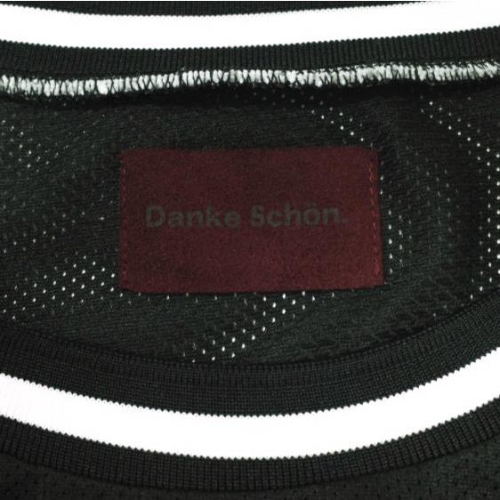 Danke Schon ダンケシェーン MESH TEE オーバーサイズ メッシュTシャツ 17S-CSS238-DS Free ブラック 半袖 ロゴ トップス g18535 |  | 02