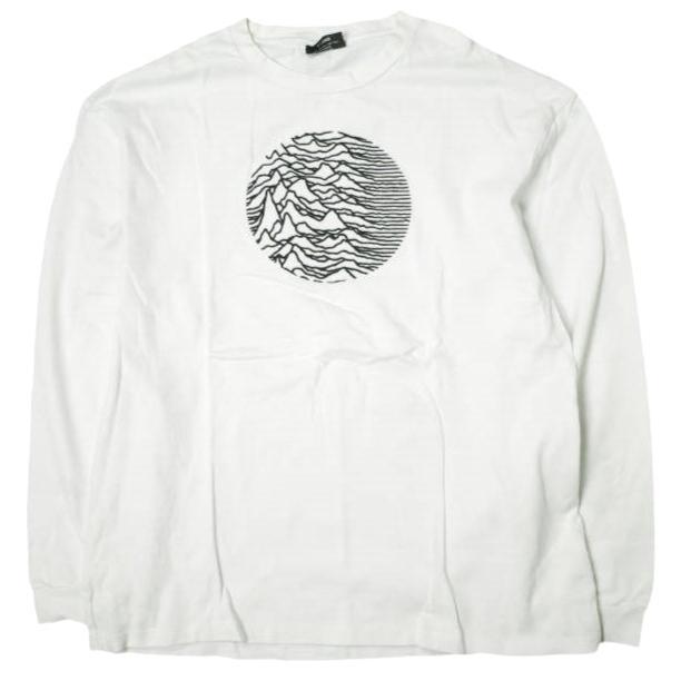 PLEASURES x JOY DIVISION プレジャーズ ジョイディビジョン 1stアルバム Unknown Plesures 波形デザイン ロングスリーブTシャツ XL WHITE | 