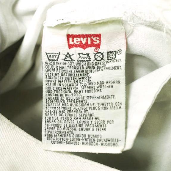 Levi's リーバイス アメリカ製 90s 501 ドッキングリメイクデニムパンツ 501-0127 W33 BLACK＆WHITE ヴィンテージ ボタン裏546 MADE IN USA |  | 02