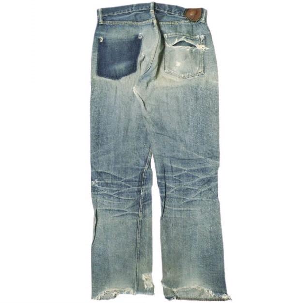 WAREHOUSE ウエアハウス 日本製 Lot 1001XX セルビッチデニムパンツ 33