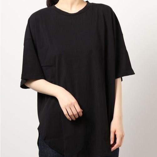 A4A エーフォーエー ４０ｓ強撚糸ラウンドＴシャツ 6062213003 Free BLACK 半袖 カットソー LHP トップス g18608 |  | 02