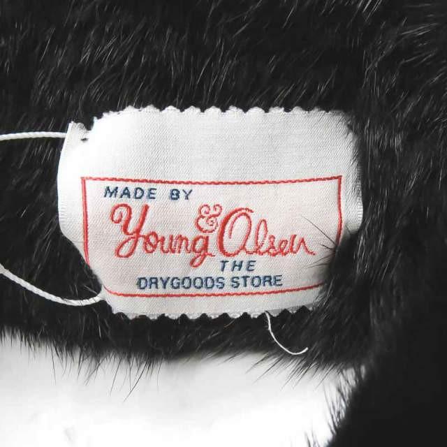 ヤングアンドオルセン YOUNG&OLSEN MINK YARN FUR COLLAR ミンクヤーンファーカラー YO1703-GD014 ブラック マフラー 付け襟 |  | 04